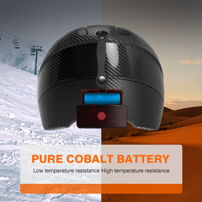 FOXWEAR X1 Ski Camera Helmet with 4K anti-shaking HD video recording WIFI App